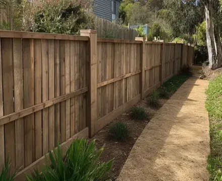 Timber fence installed in Caboolture
