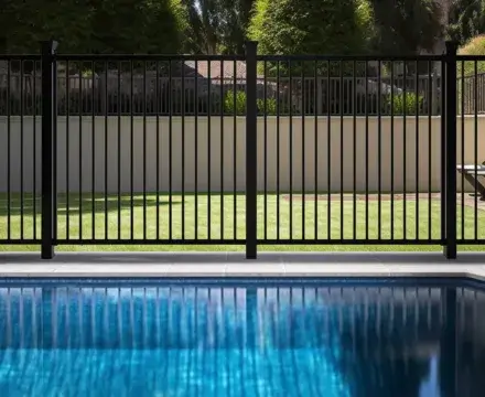 Aluminium pool fence replaced in Caboolture