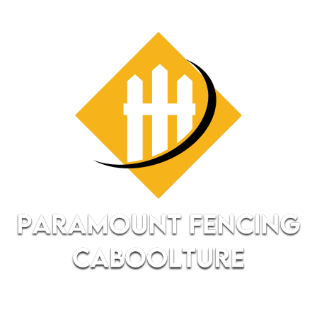 Square transparent logo for Paramount Fencing Caboolture